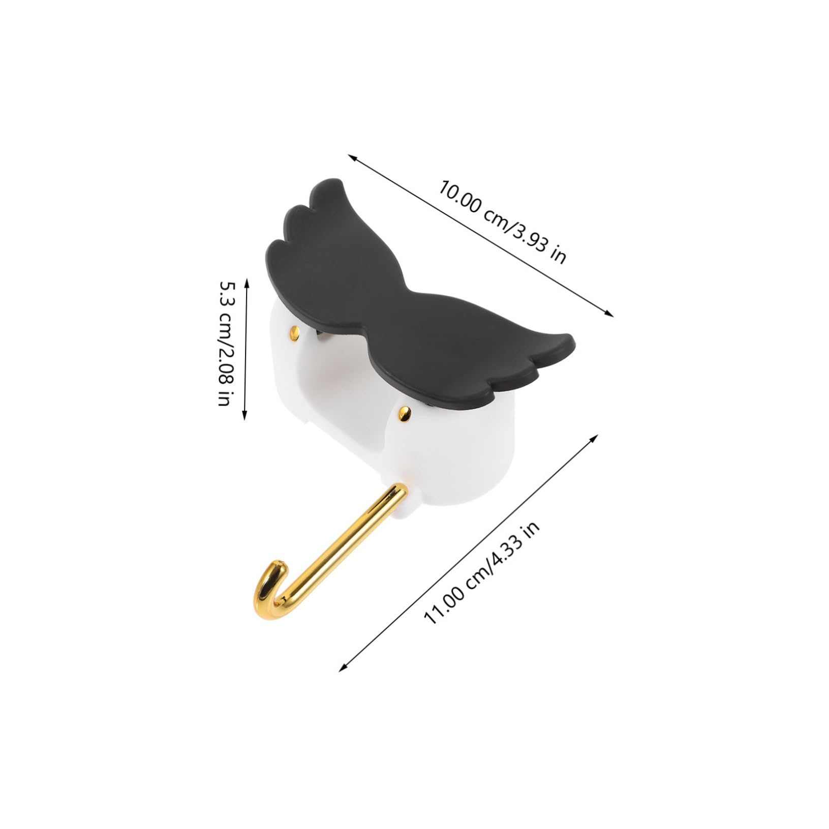 Self Adhesive Mop Holder with Cartoon Design Punch Wall Mount Broom Gripper Hook for Bathroom and Kitchen Easy Installation Versatile Organizer for Cleaning Tools
