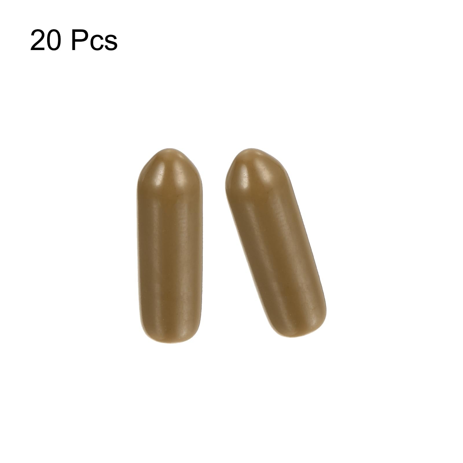 20pcs Rubber End Caps 3.5mm