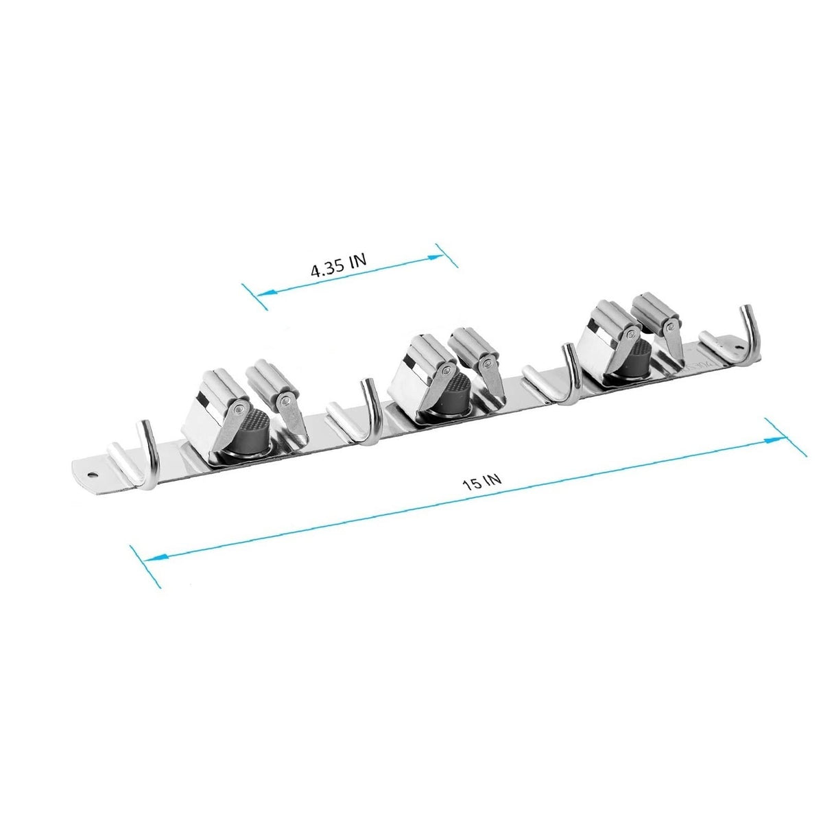 Mop and Broom Hanger Wall Mount