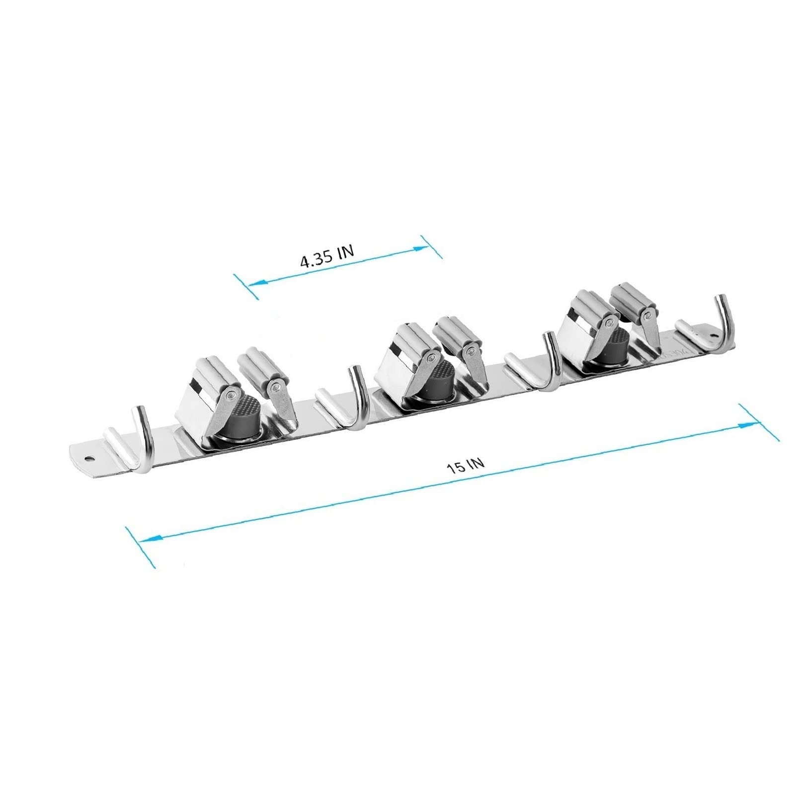 Mop and Broom Hanger Wall Mount