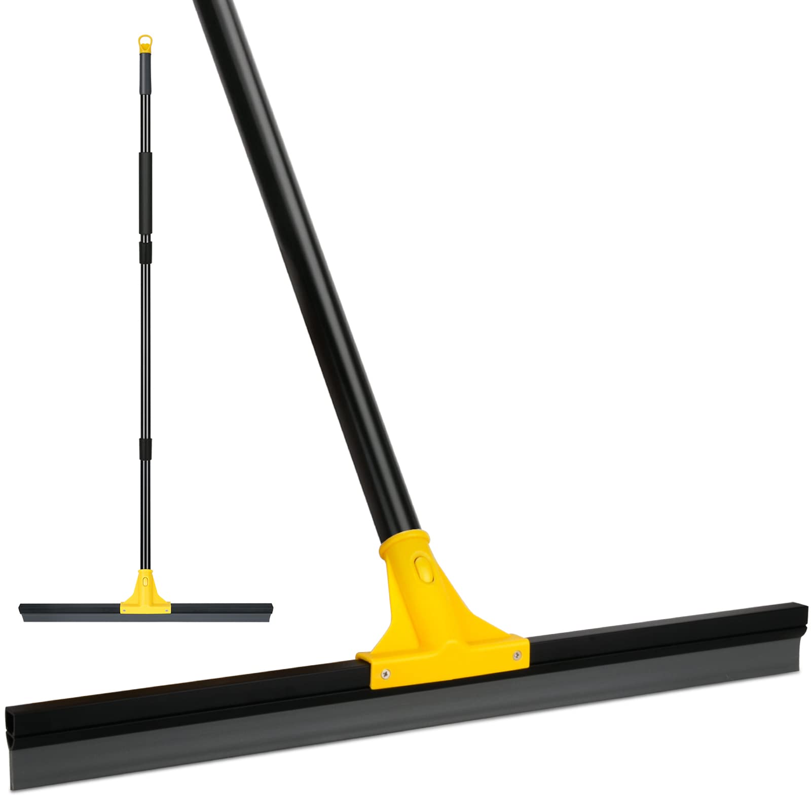 Floor Squeegee for Concrete and Tile Cleaning