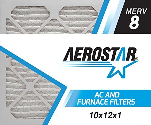 Air Filter 10x12x1 MERV 8 AC Filter (6 Count)