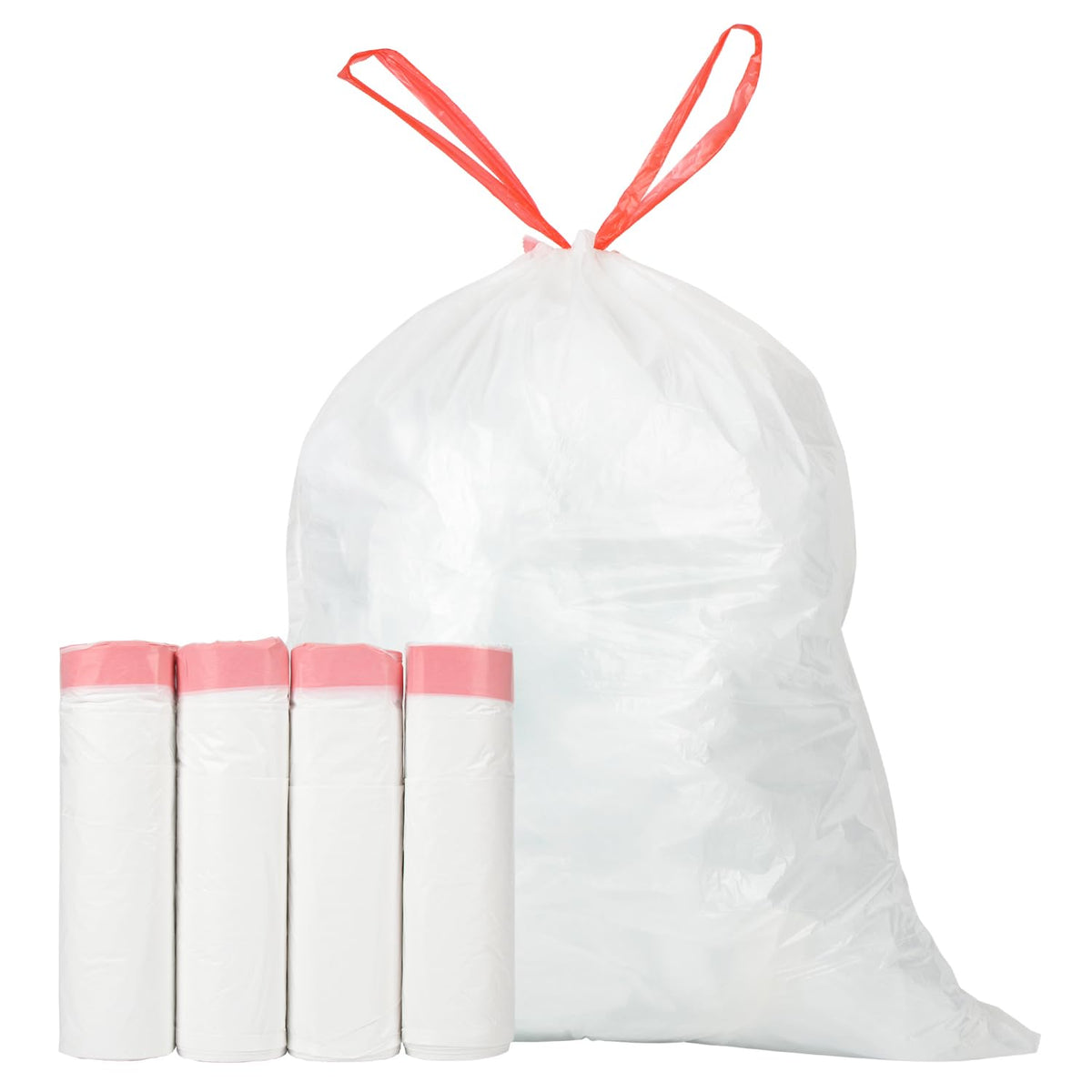 15 Gallon Drawstring Trash Bags (80 Count)