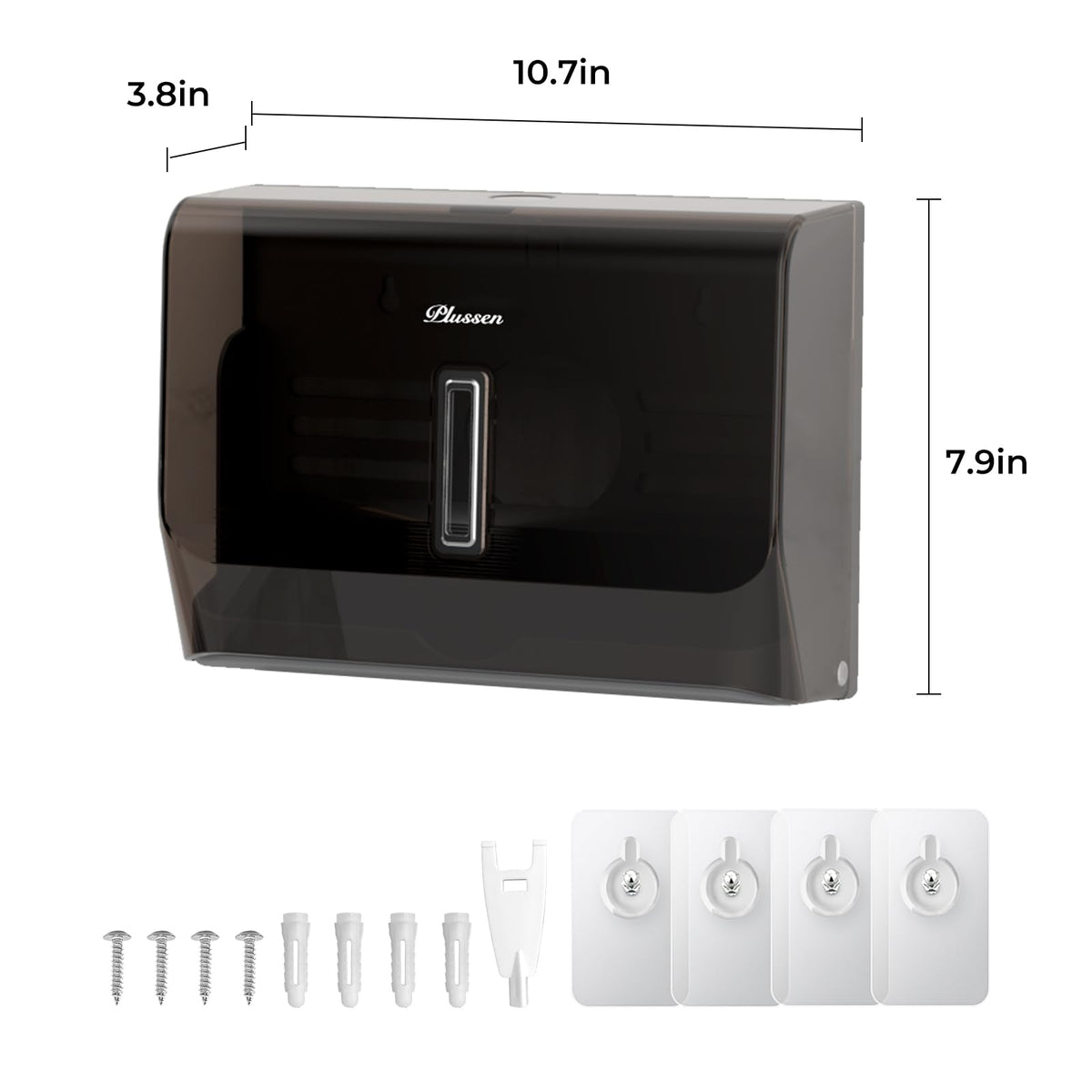 Paper Towel Dispenser Adhesive Wall Mounted