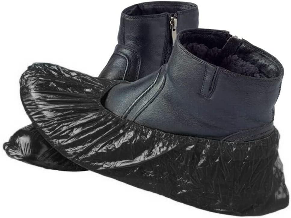 Black shoe covers Disposable 1000 PCS (1000 Count)