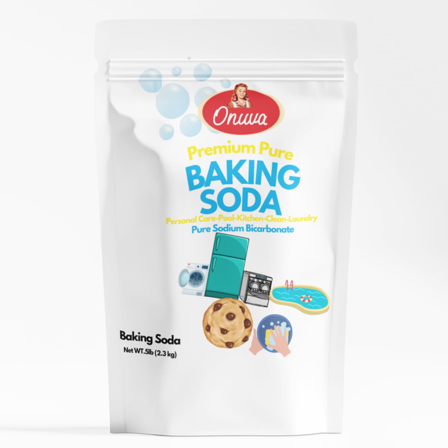 Naturally Pure Baking Soda (80 Ounce)