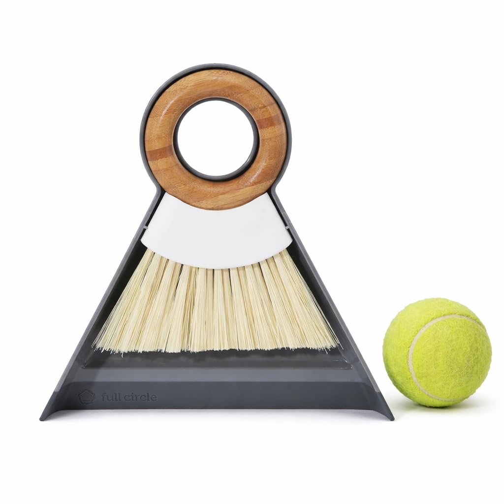Tiny Team Mini Compact Brush & Dustpan Set