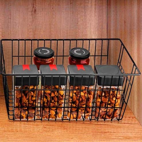 Farmhouse Metal Wire Basket (3 Count)