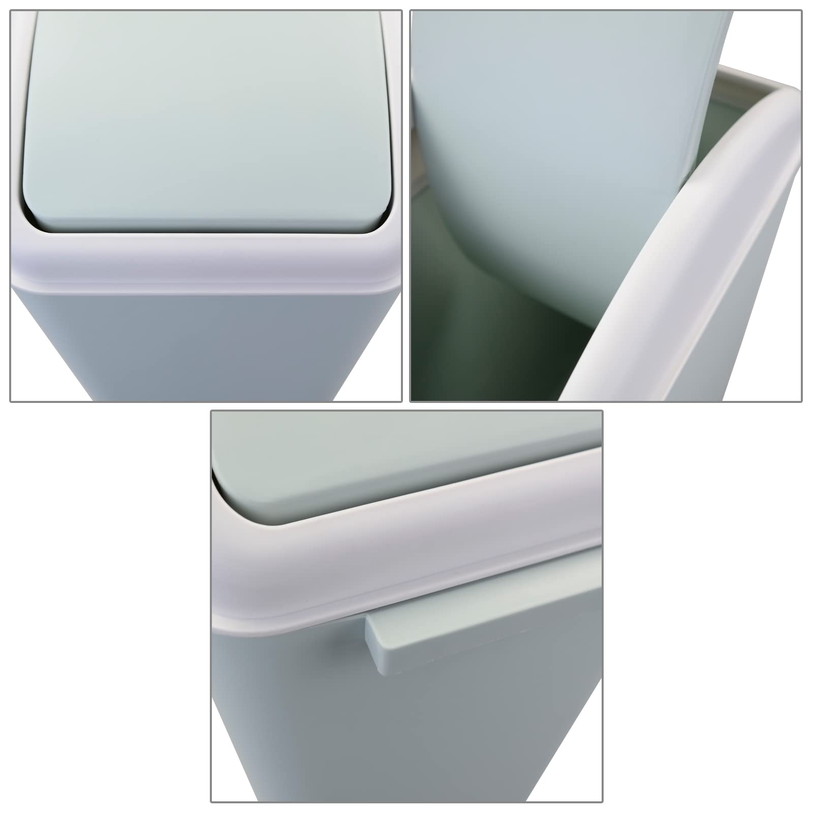 1 Pack Plastic Waste Can