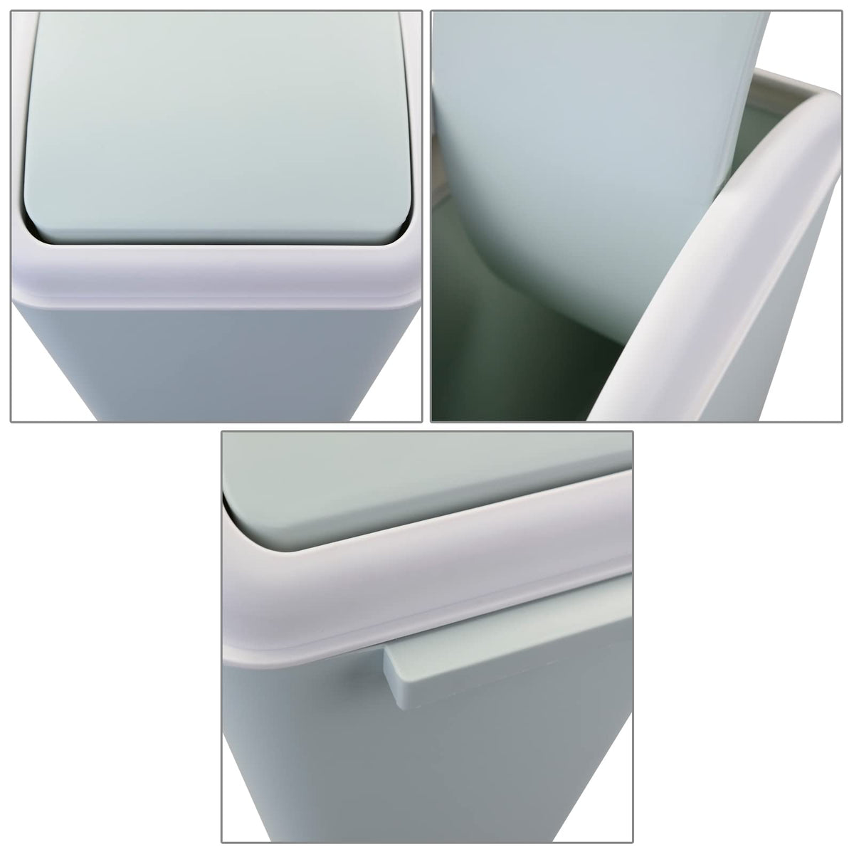 1 Pack Plastic Waste Can