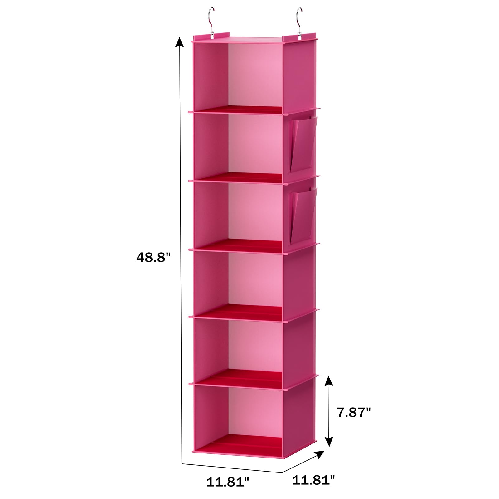 Hanging Closet Organizer and Storage (6 Count)
