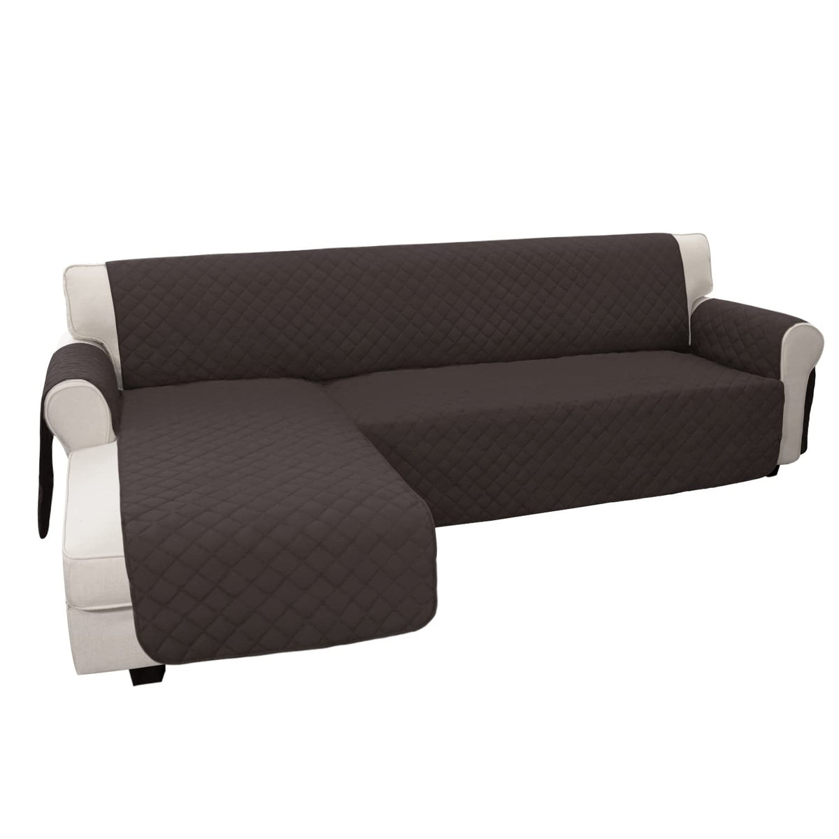 Reversible L Shape Sectional Couch Cover