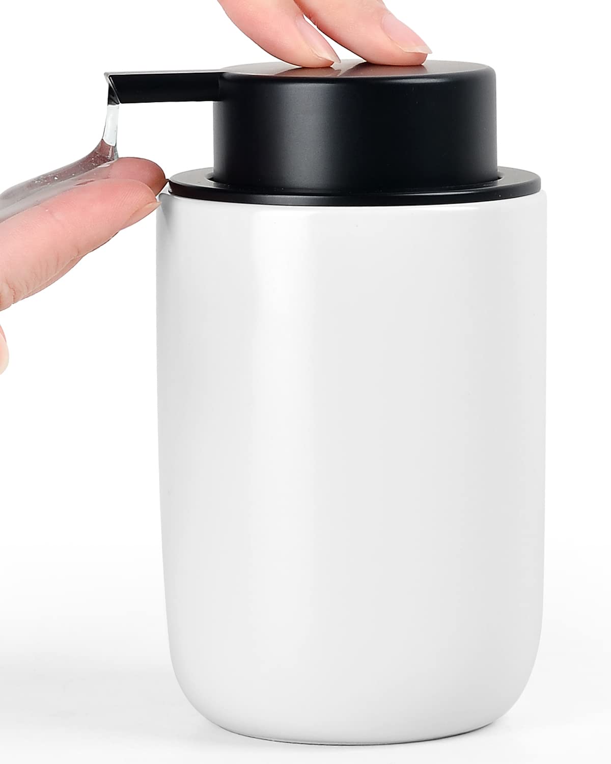 BosilunLlife Lotion Pump Dispenser for Bathroom Lotion Hand Pump Dispenser