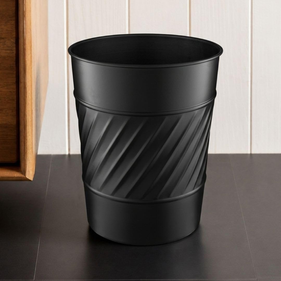 Metal Bathroom Trash Can