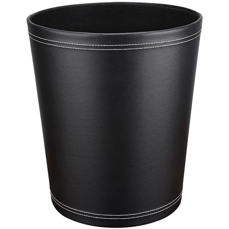 Pu Leather Trash Can