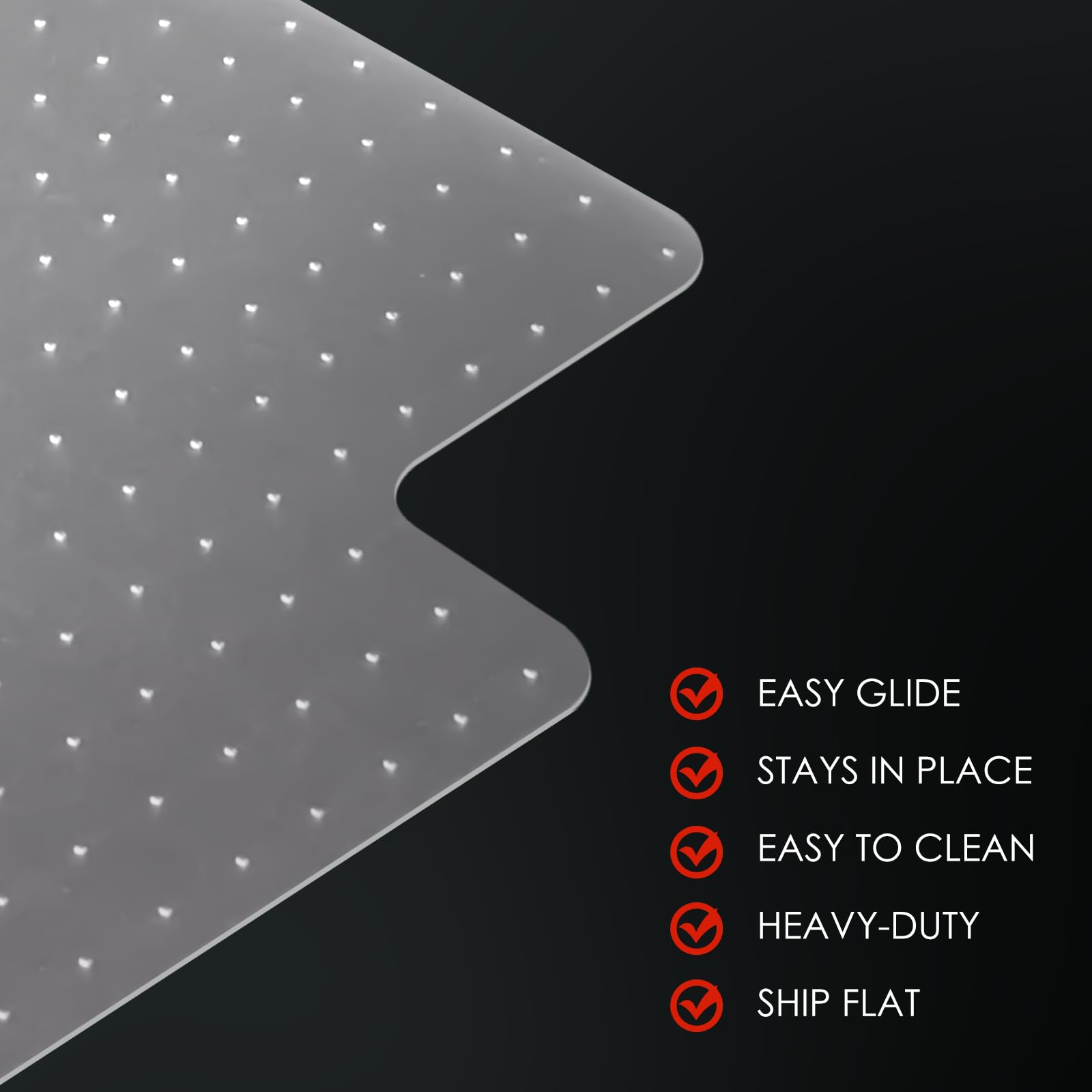Office Chair Mat for Carpet (2 Count)