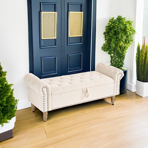 Storage Bedroom Bench for End of Bed