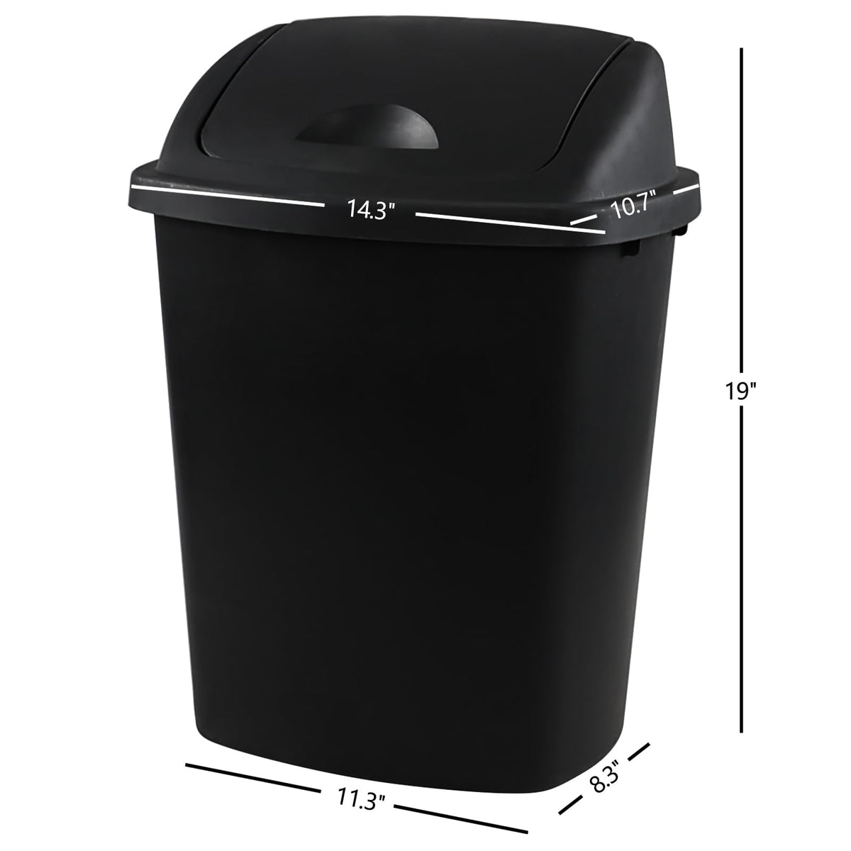 25 Liter Plastic Swing (4 Count)