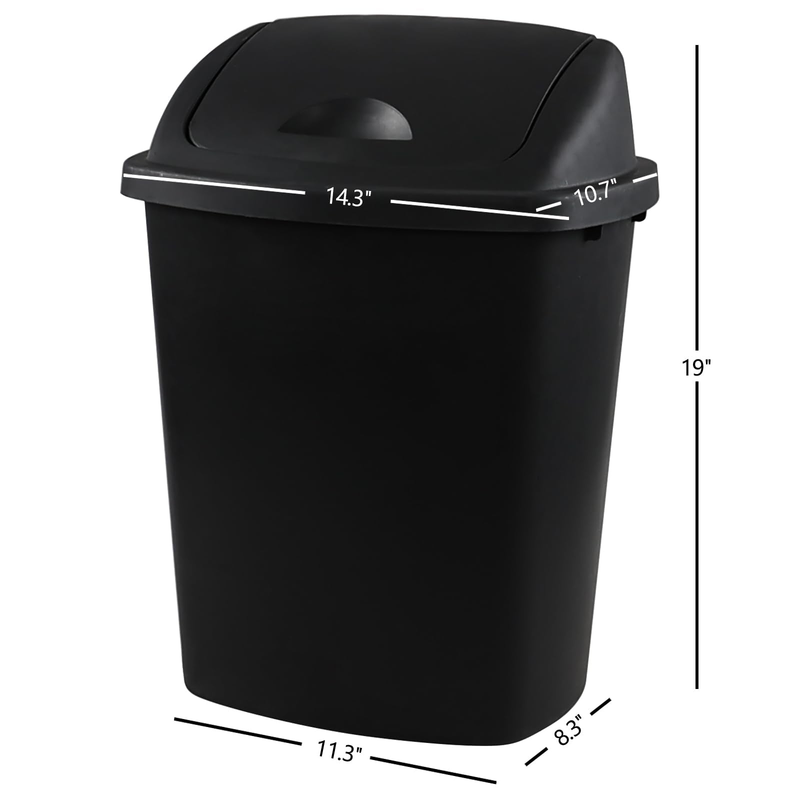 25 Liter Plastic Swing (4 Count)