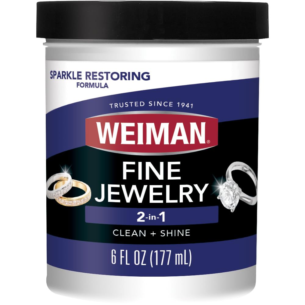 Fine Jewelry Cleaner Liquid with Cleaning Brush