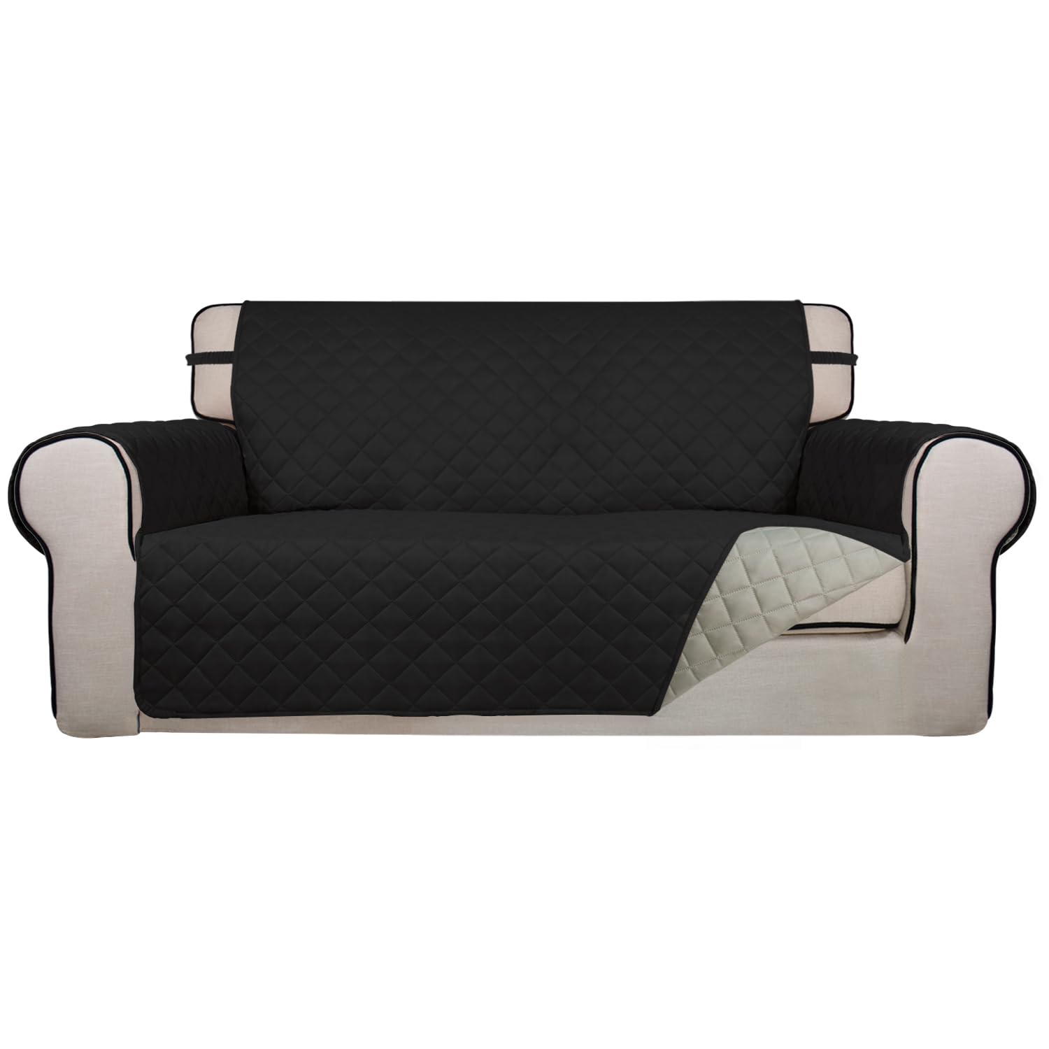 Reversible Quilted Couch Covers for Dogs Loveseat Sofa Cover 54"