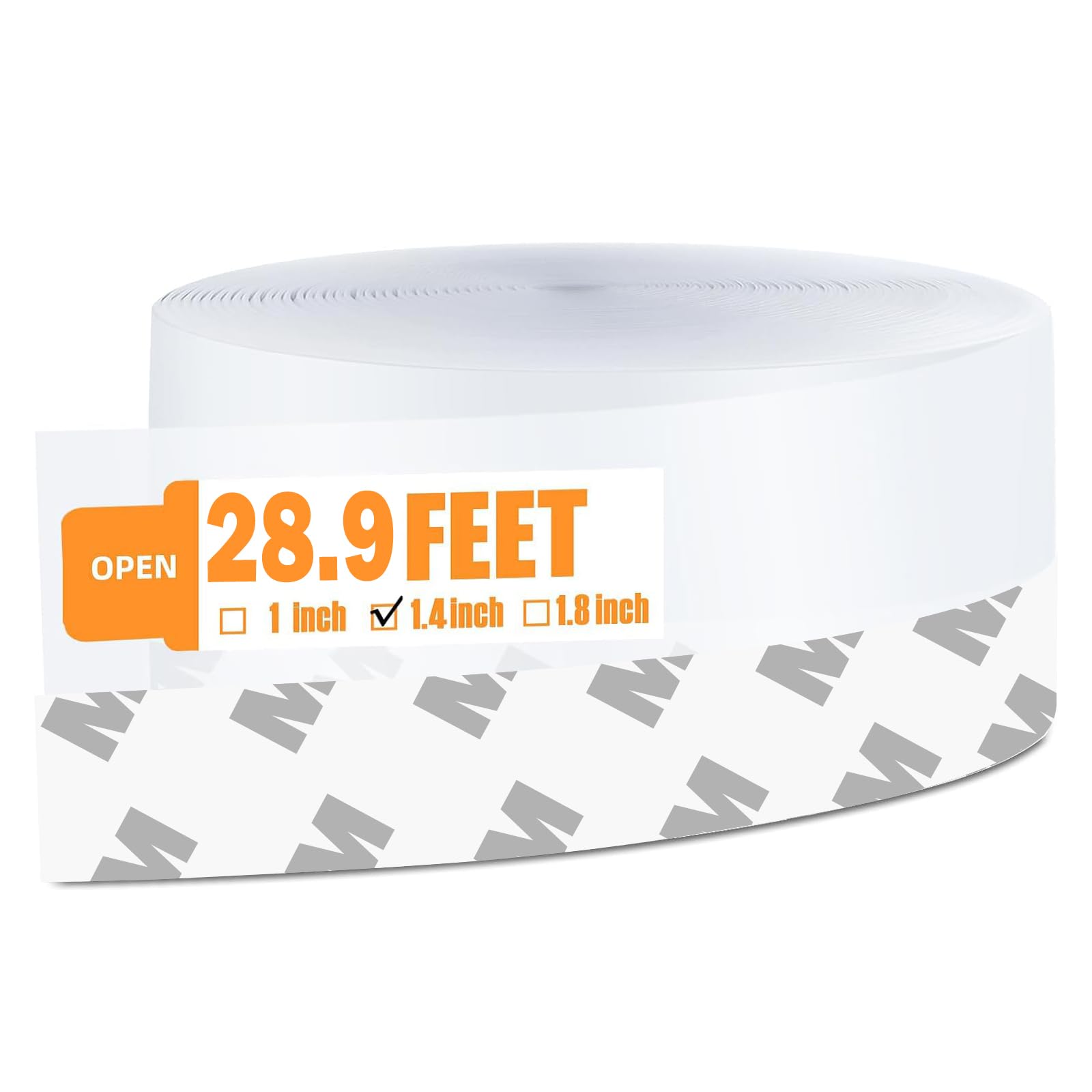 28.9 Ft Weather Stripping Door Seal Strip Tape (28.9 Foot)