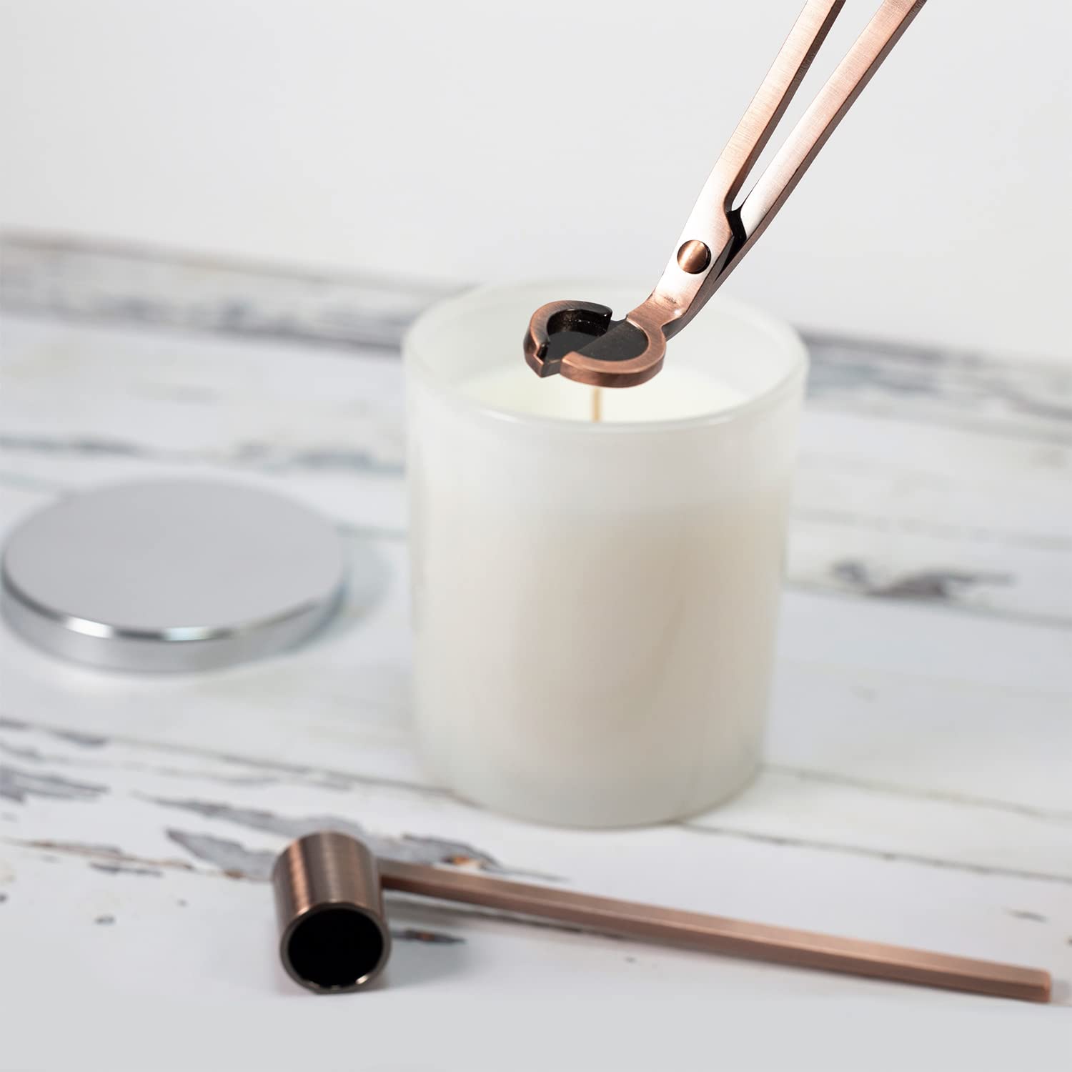 Candle Wick Trimmer and Candle Snuffer Accessory Set