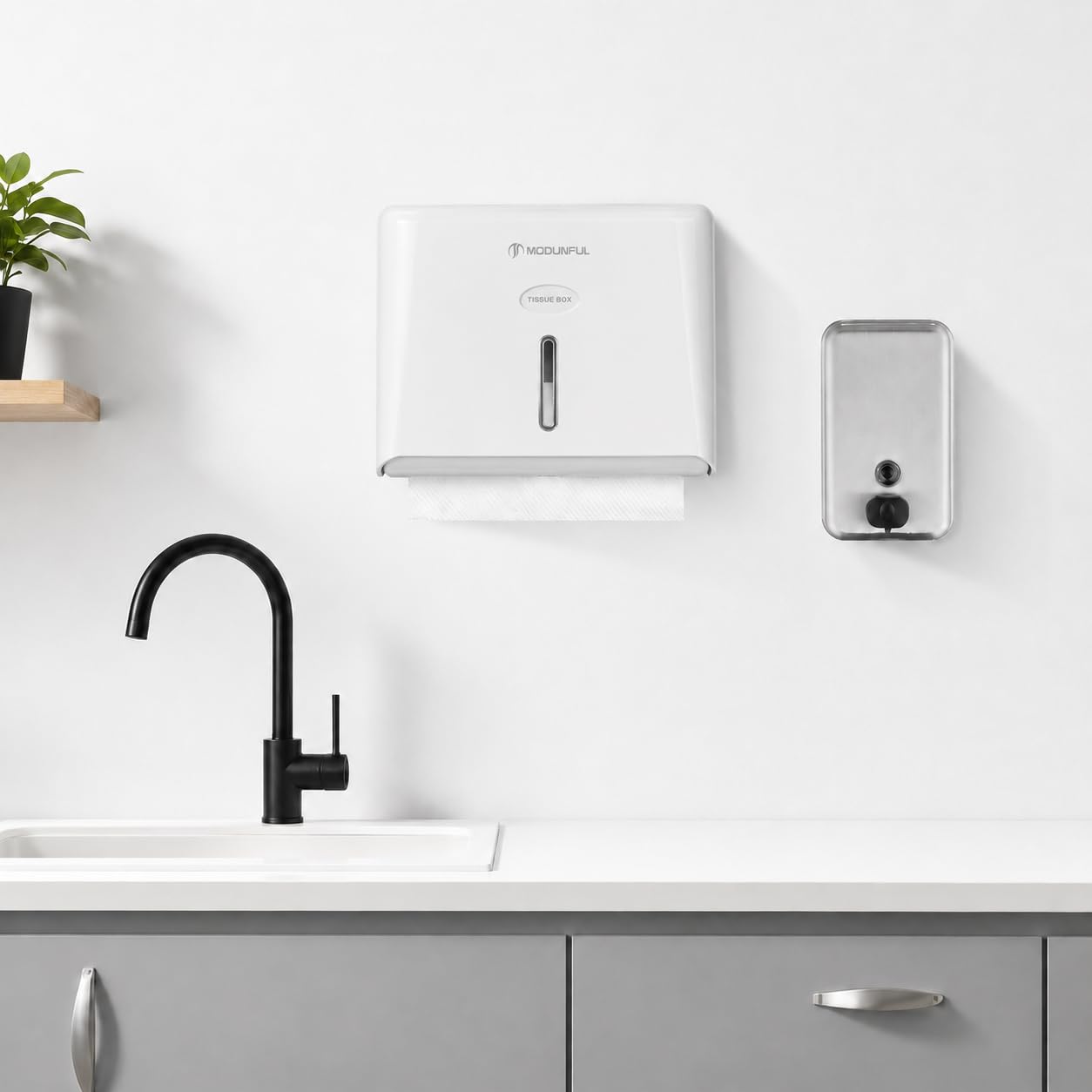 Wall Mounted Paper Towel Dispenser