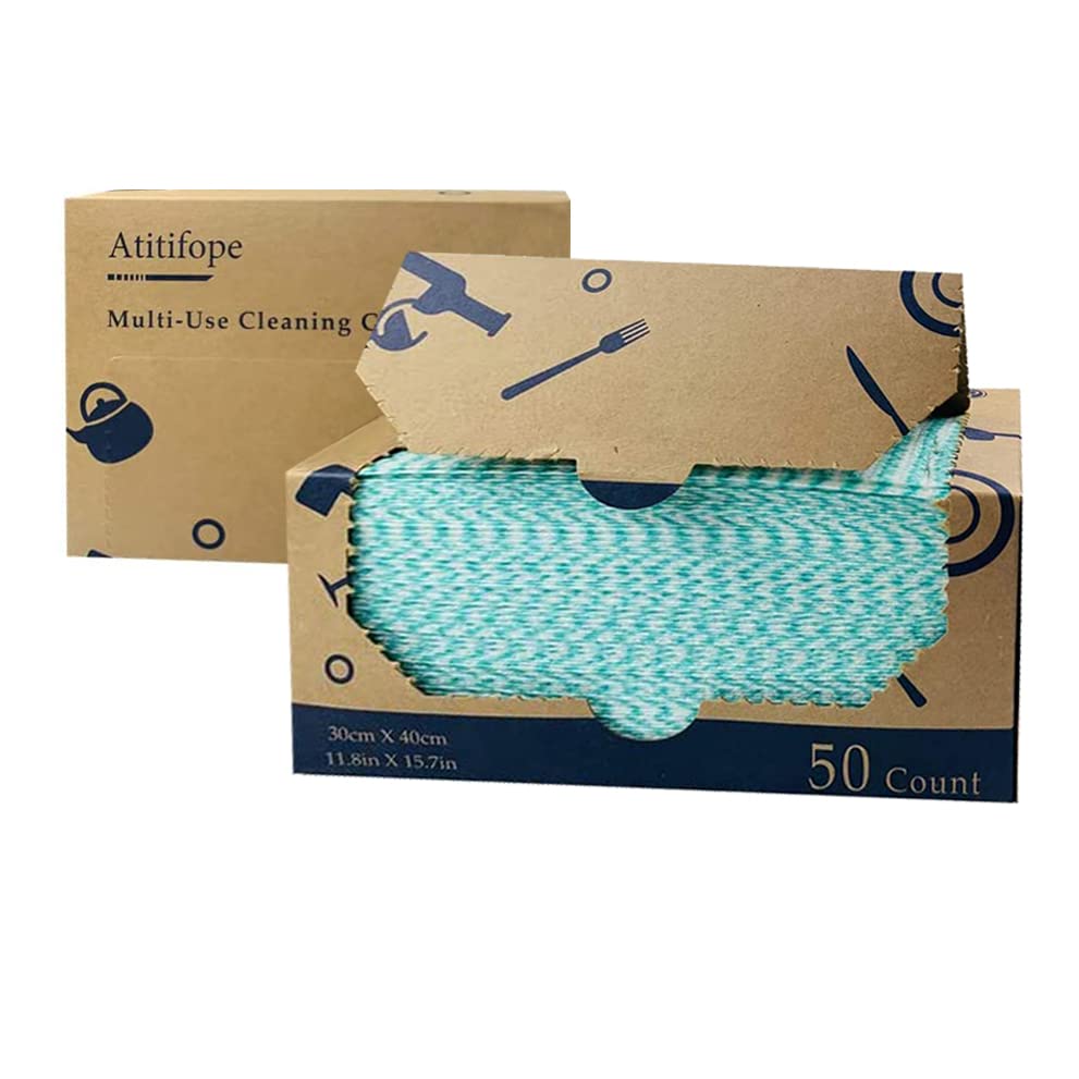 Heavy Duty Reusable Cleaning Cloths Multi (100 Count) - ModHome Supplies