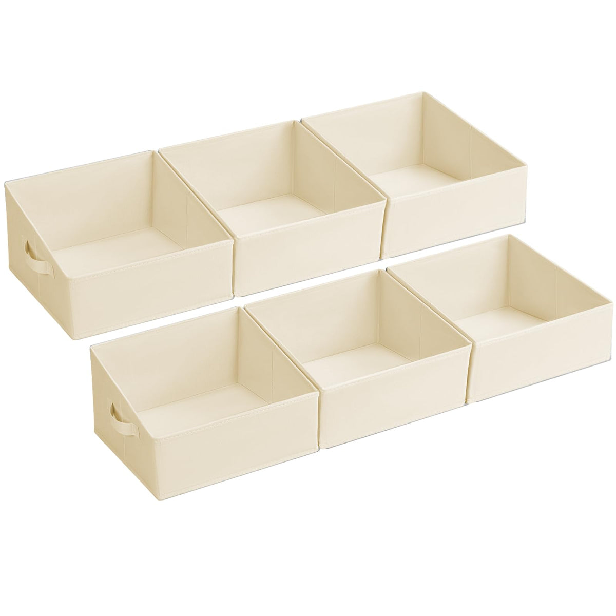 Closet Storage Bins (6 Count)