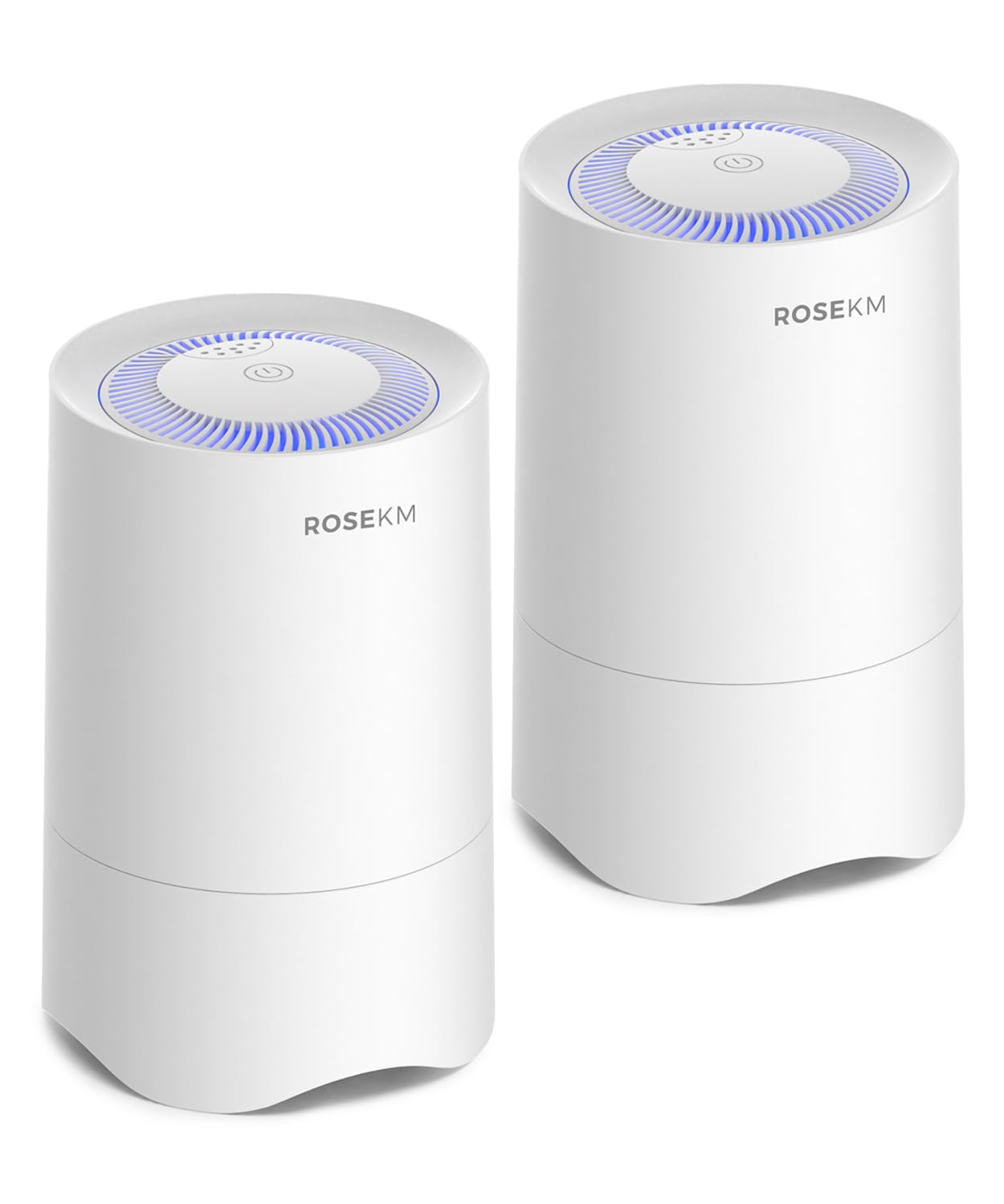 Small Air Purifier for Home Bedroom (2 Count)