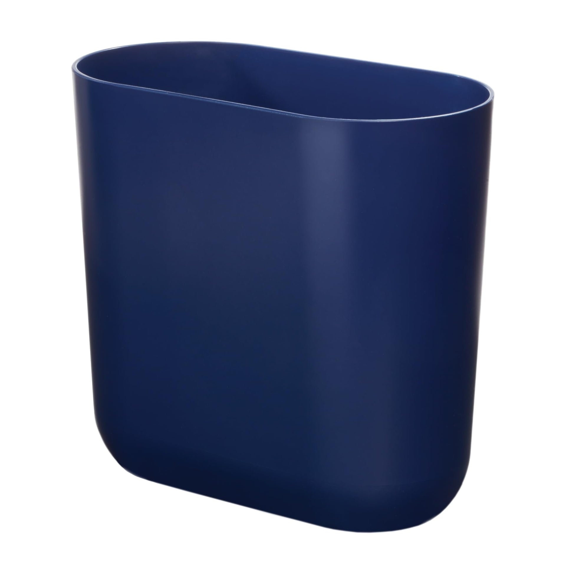 Small Slim Plastic Bathroom Trash Can