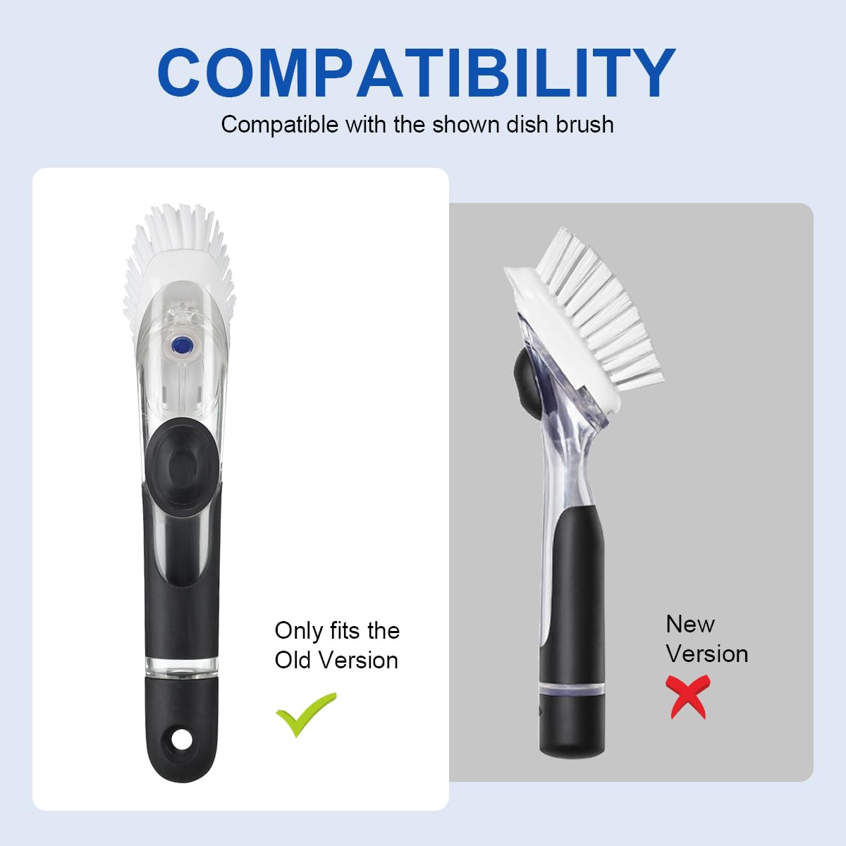 Dish Brush Holder Compatible with OXO Soap Dispensing Brush