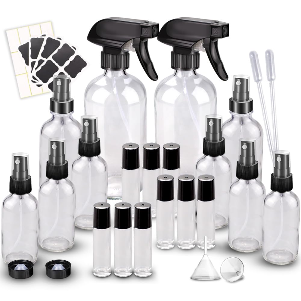 Glass Spray Bottle Kit×10
