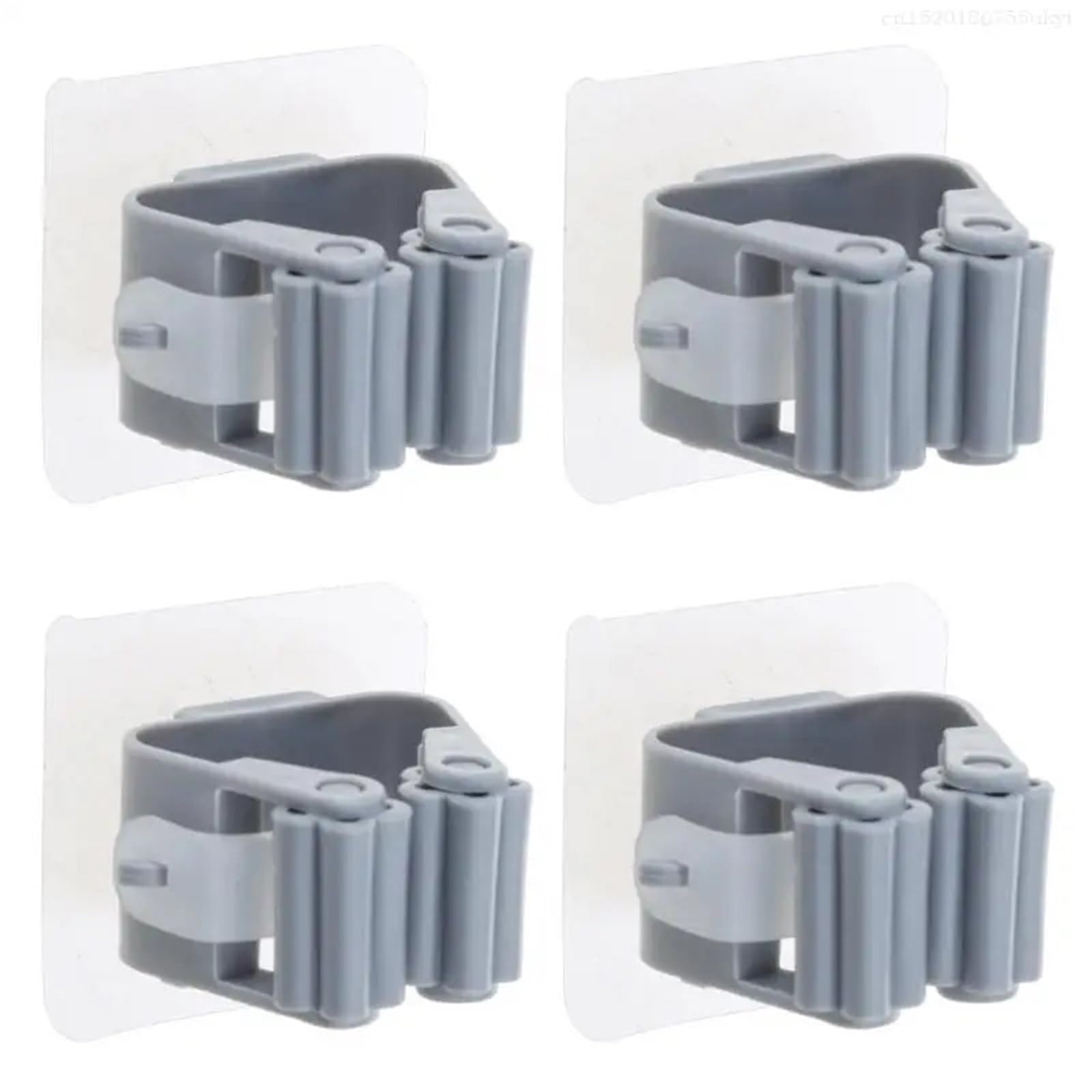 Broom Holder 30PCS Mop Broom Holder Wall Mounted Clip Grippers Self