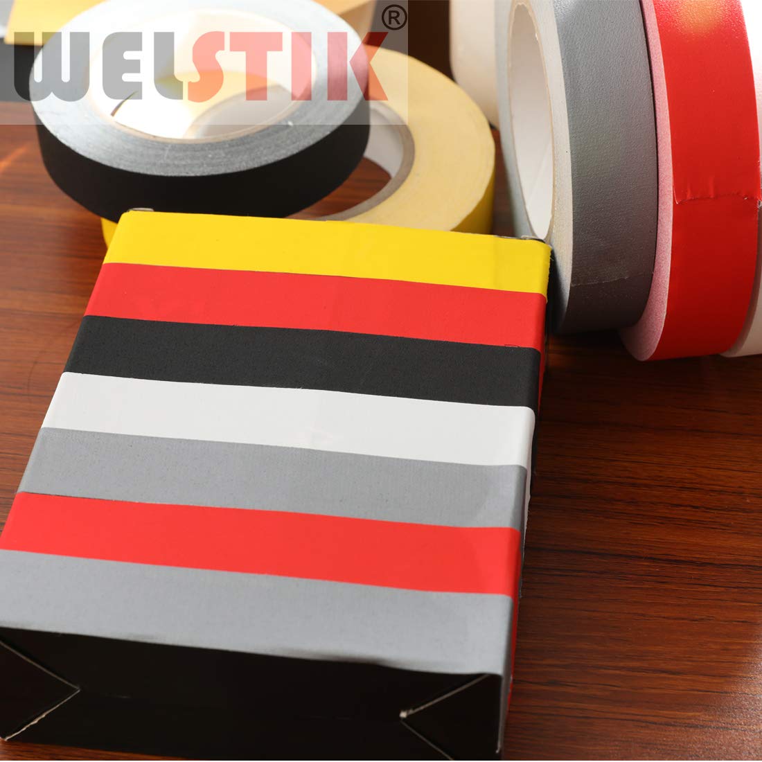 2 Pack Gray Gaffer Tape (198 Foot)