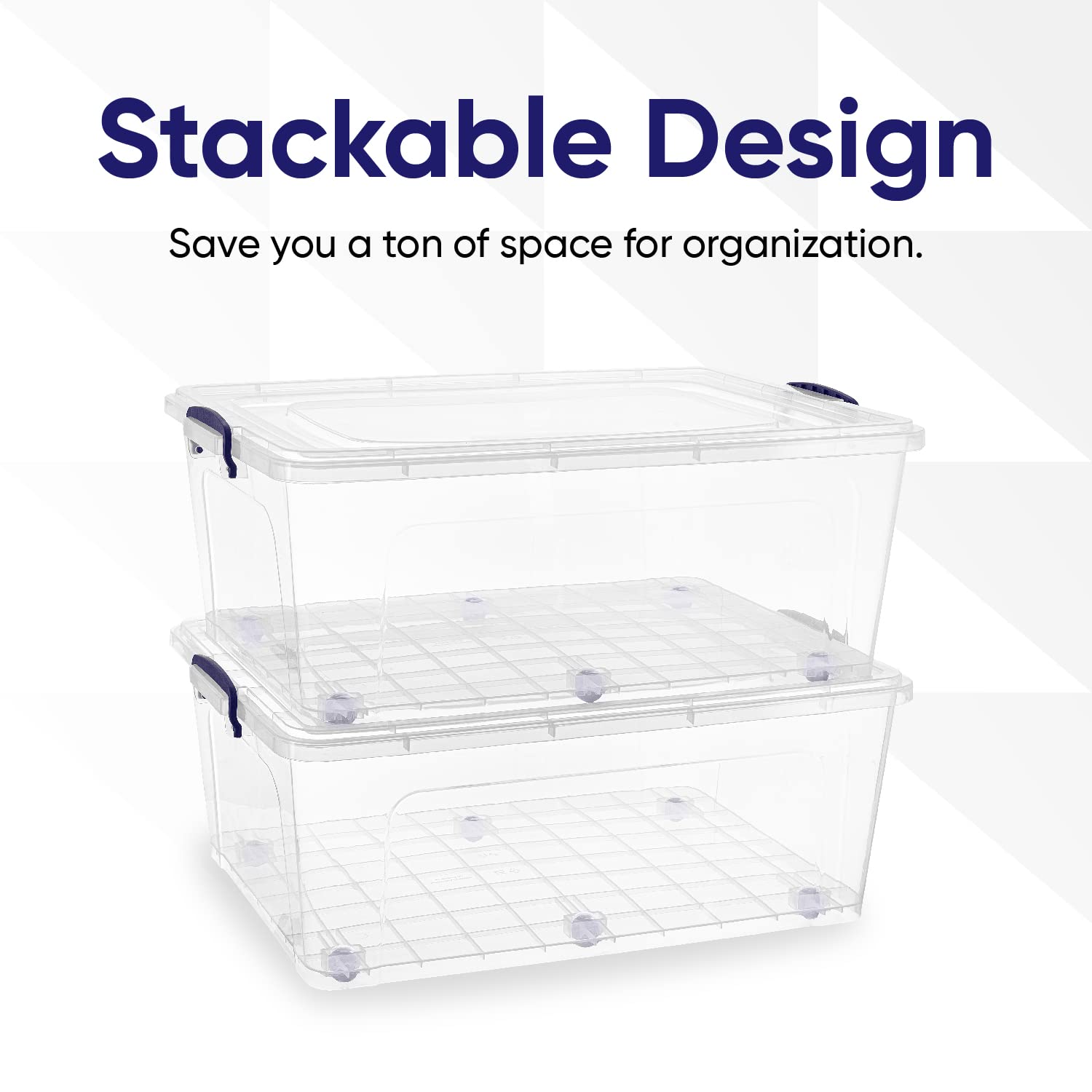 Storage Bins with Lids