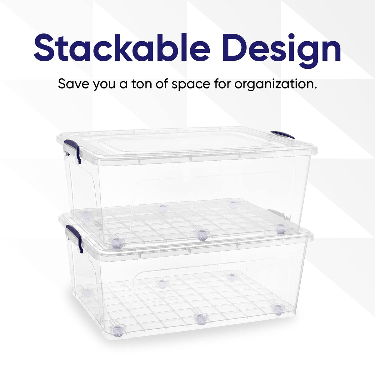 Storage Bins with Lids