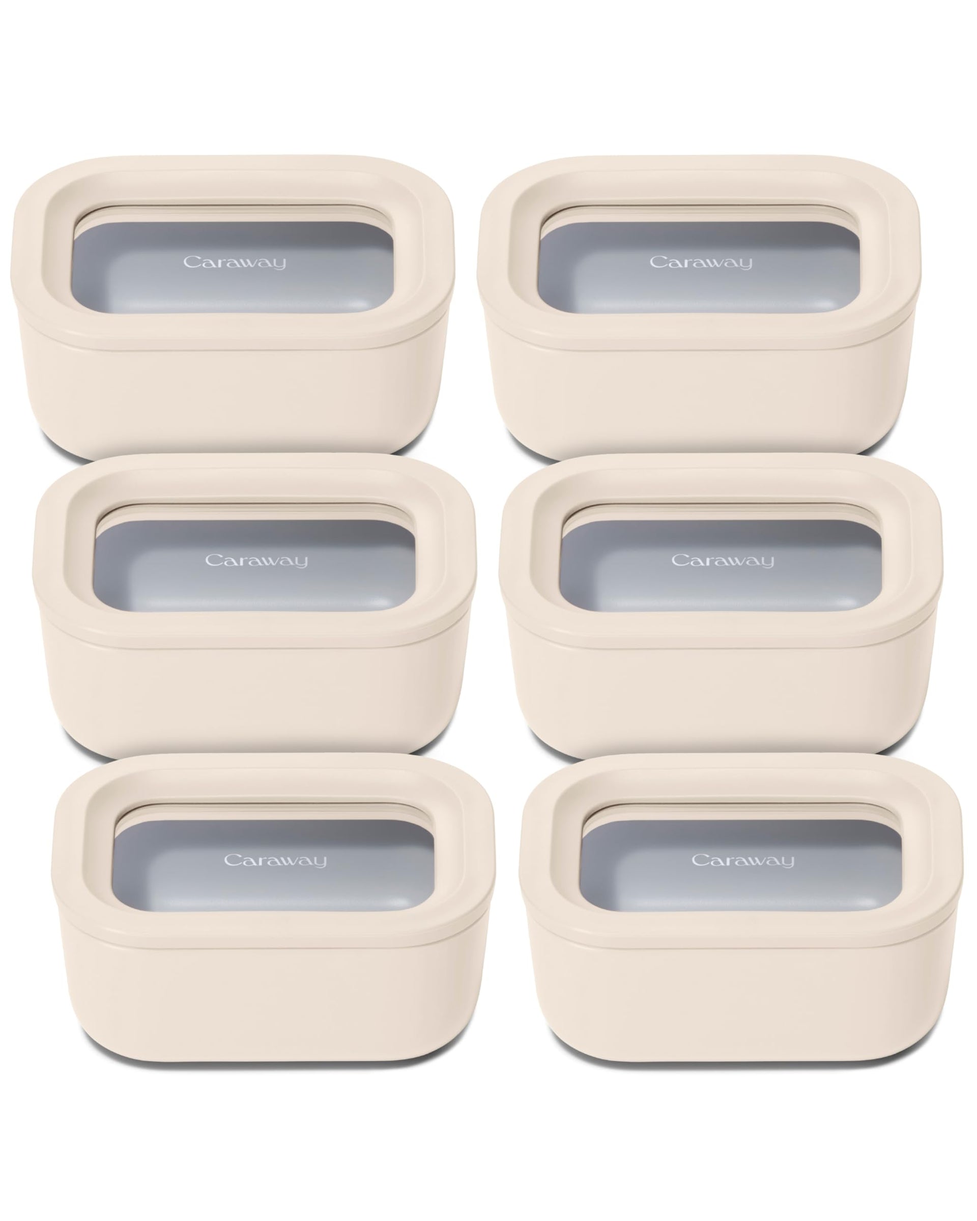 6 Piece Food Storage Container Set (6 Count)