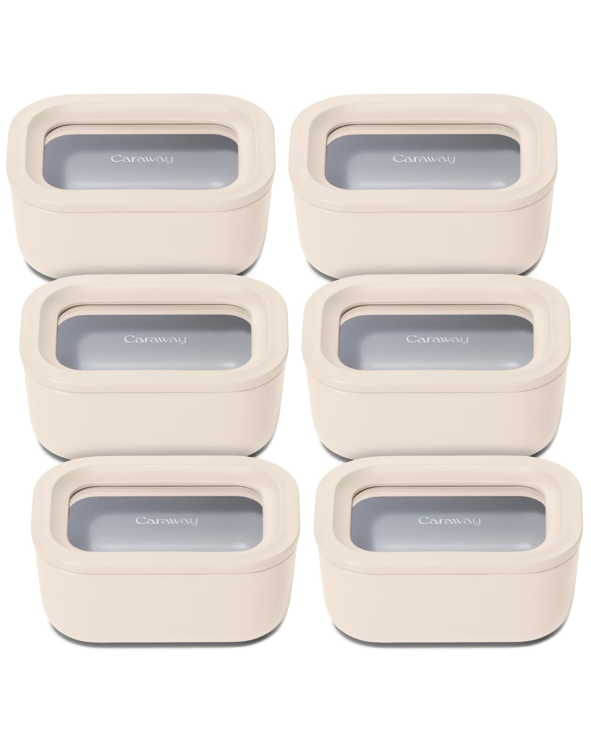 6 Piece Food Storage Container Set (6 Count)