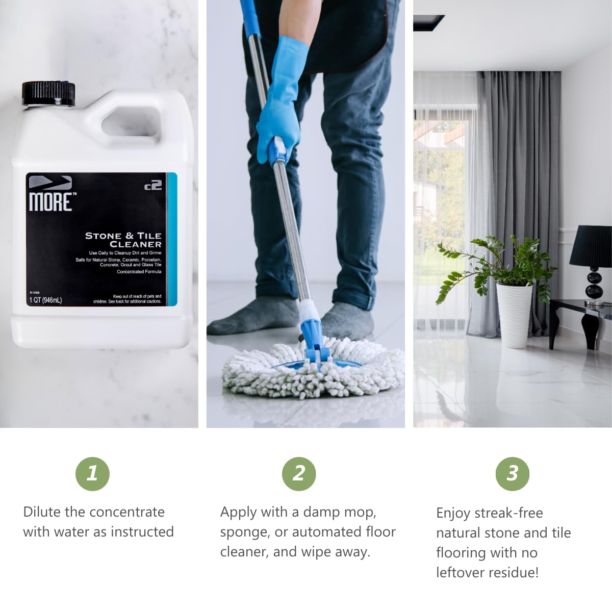 MORE Stone & Tile Cleaner (32 Fl Oz)