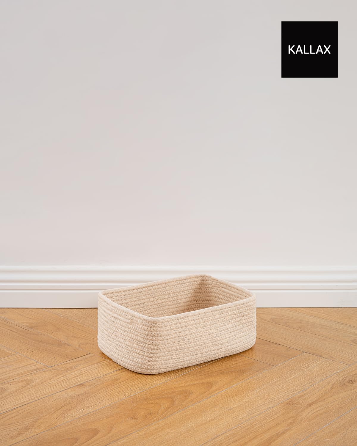 Small Woven Storage Basket for Organizing (3 Count)