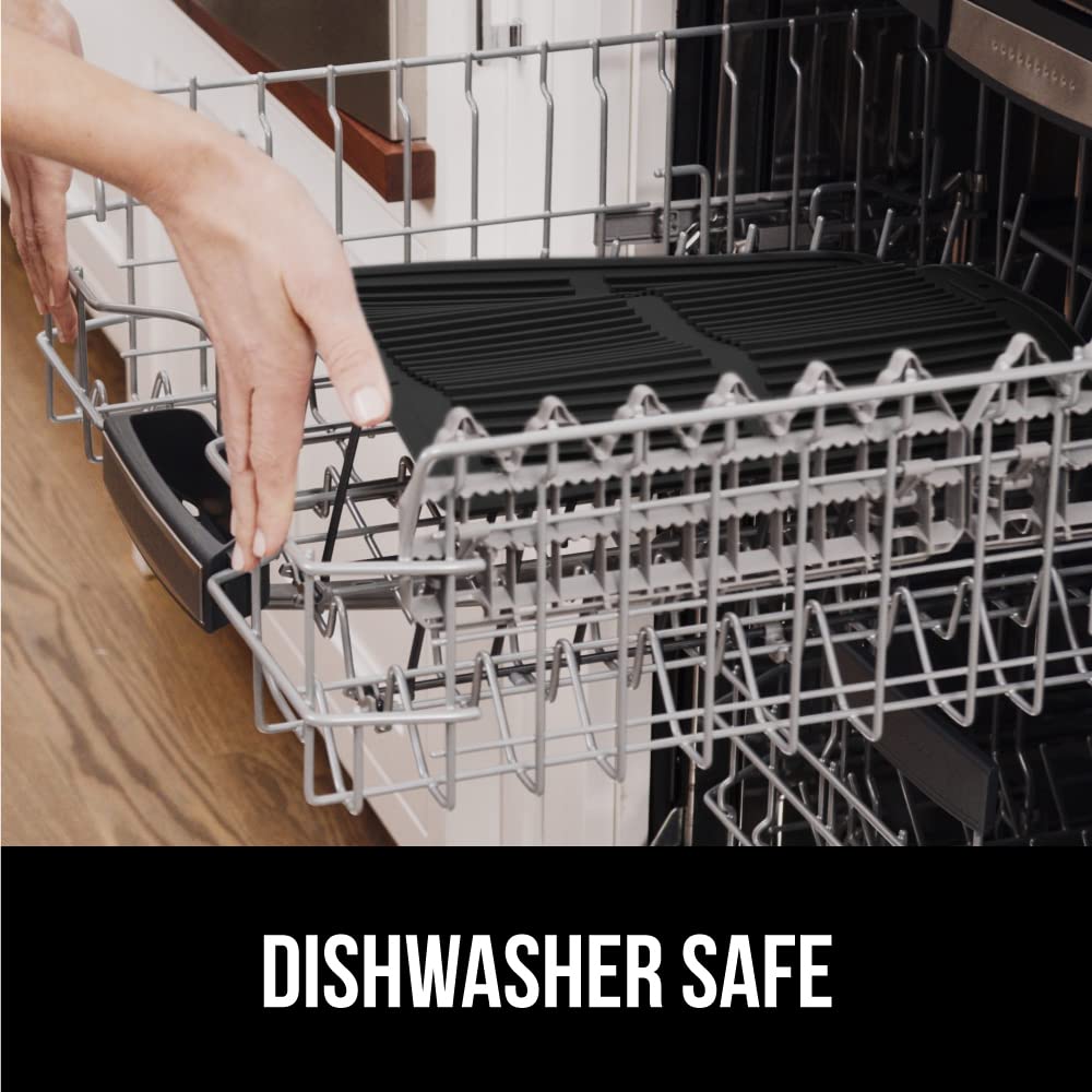 100% BPA Free Patented Silicone Dish Drying Mat for Kitchen Counter