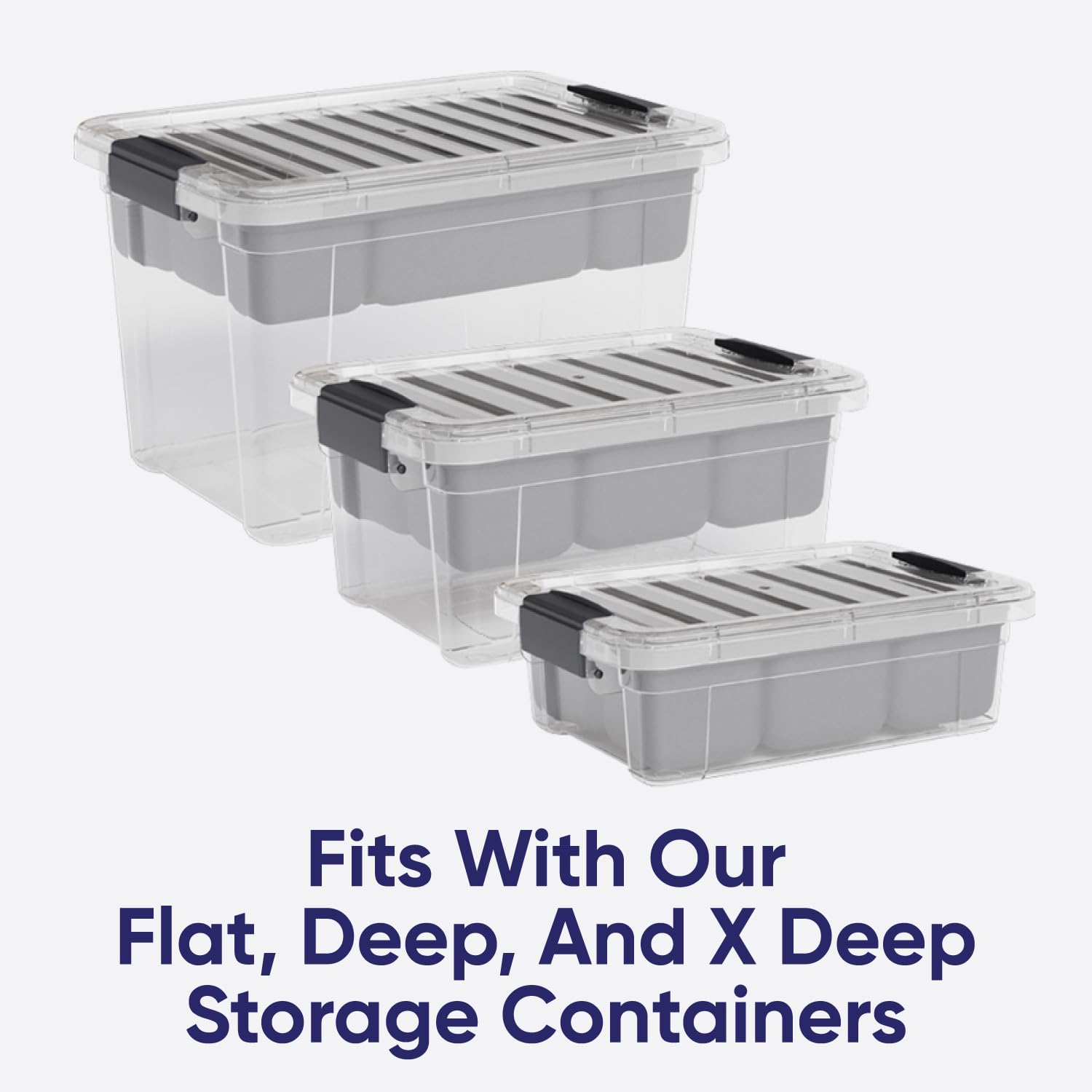 Storage Container Organizing Tray for Superio Bin or Drawer Plastic Organize Sewing