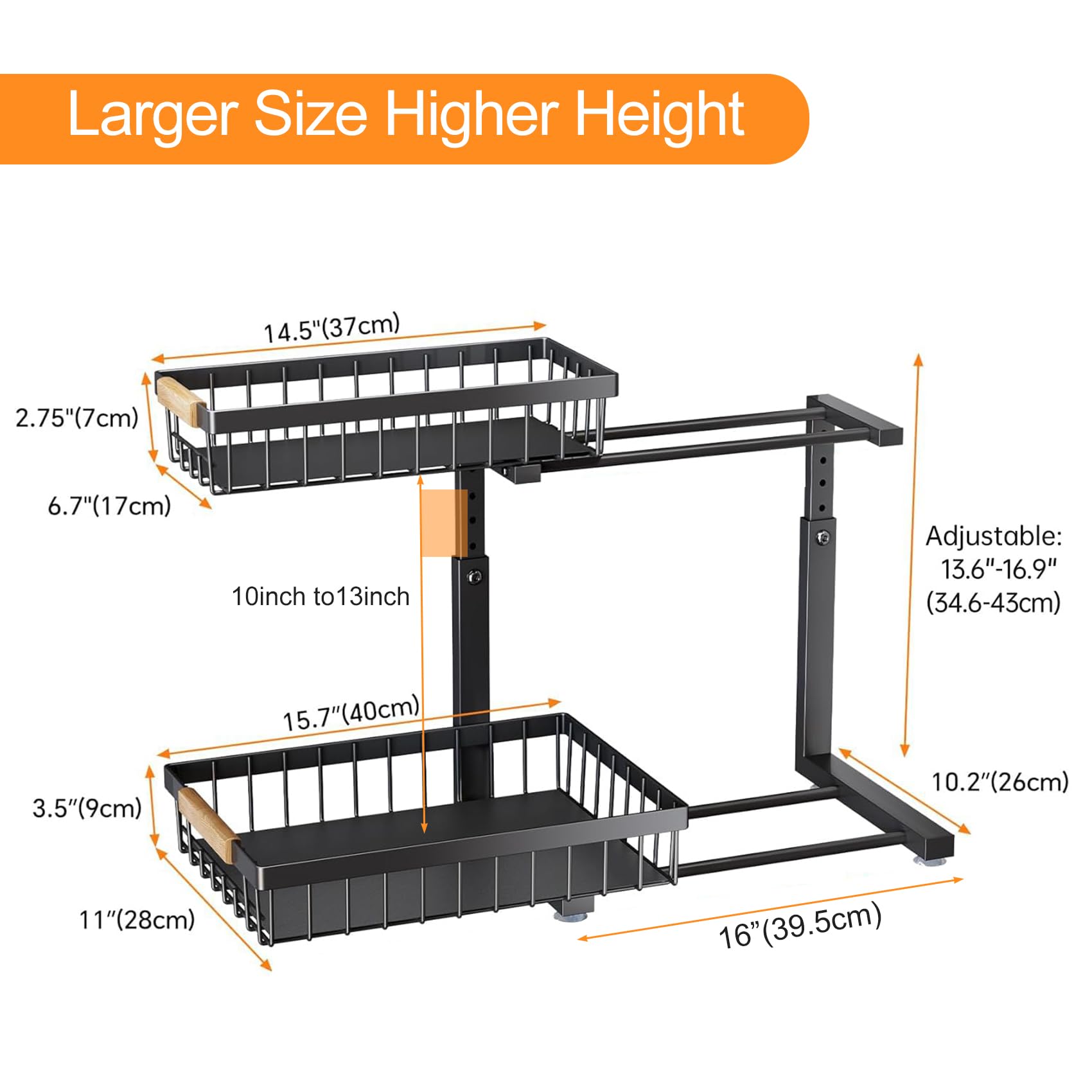 Under Sink Organizer (2 Count)