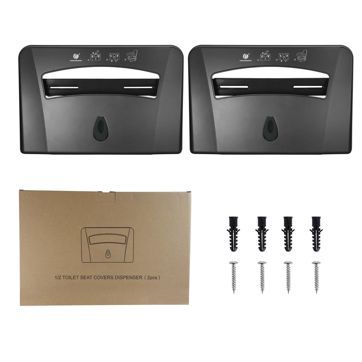 Toilet Seat Cover Dispenser (2 Count)