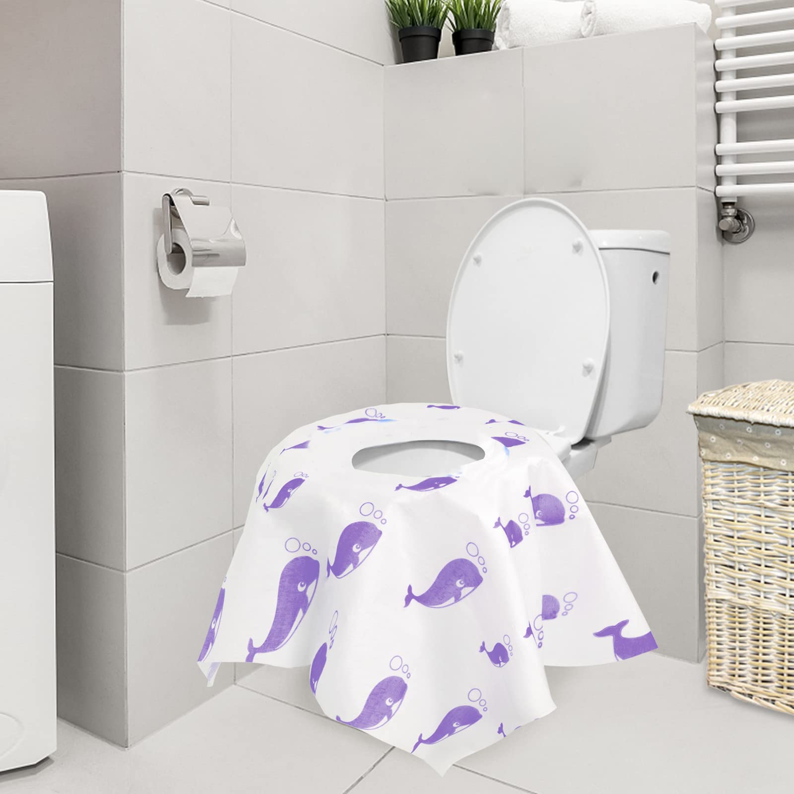 21 Pack Toilet Seat Covers Disposable
