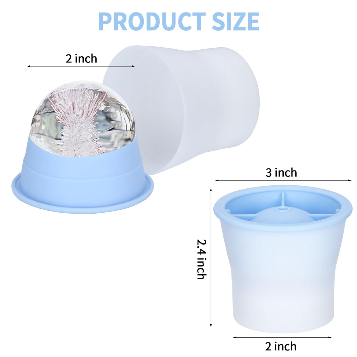 Ice Molds 6 PCS (6 Count)