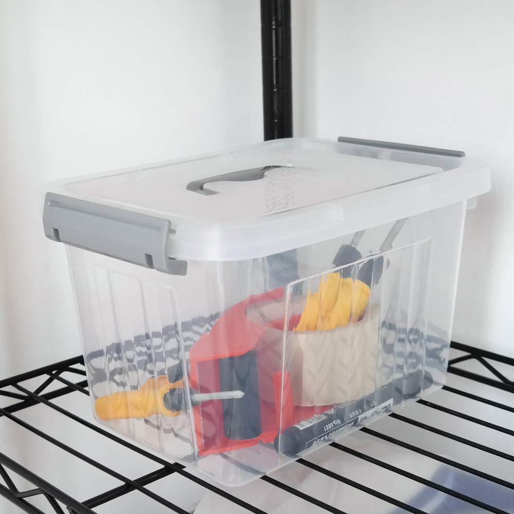 6 Pack Plastic Storage Box