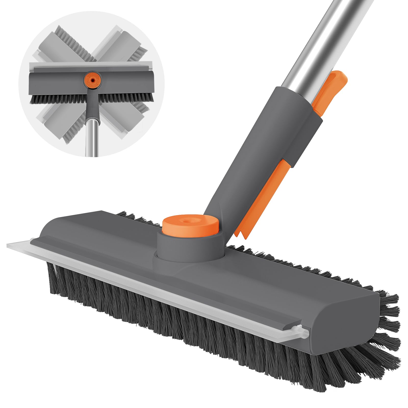 Floor Scrub Brush with Long Handle